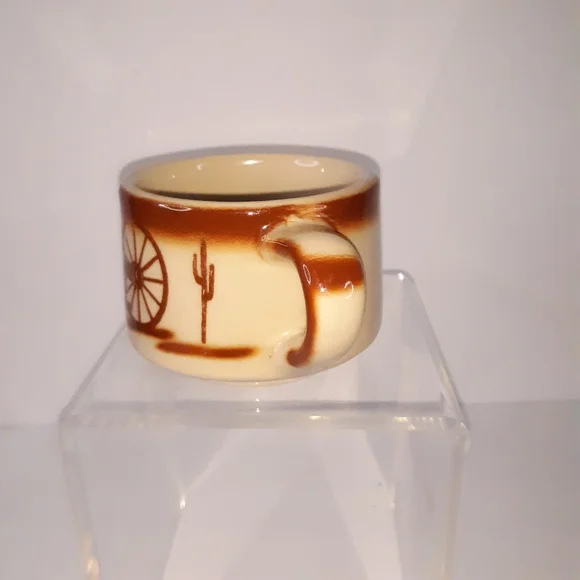 VINTAGE 40s Tepko Broken Wagon Wheel Luncheon Set - Picture 11 of 16